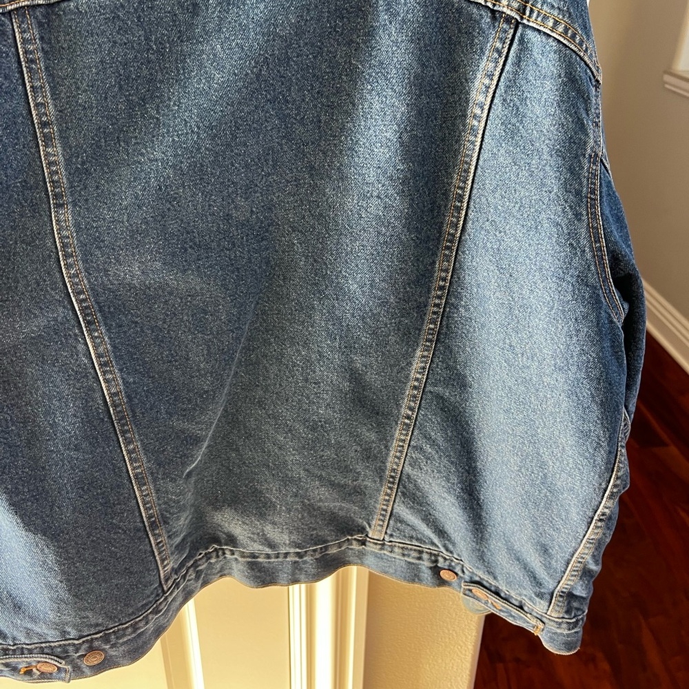 Levi’s Men’s Large Denim Jacket With Sherpa Interior - Picture 10 of 16